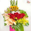 Opening Stand In Striking Colour-1 - Pudu Ria Florist