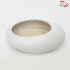 LYX - White Pot (LYX2071W)-Pudu Ria Florist-prflorist.com.my