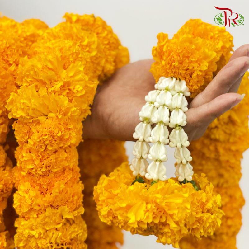 Marigold Garland (6 meter per unit)-Malaysia-prflorist.com.my