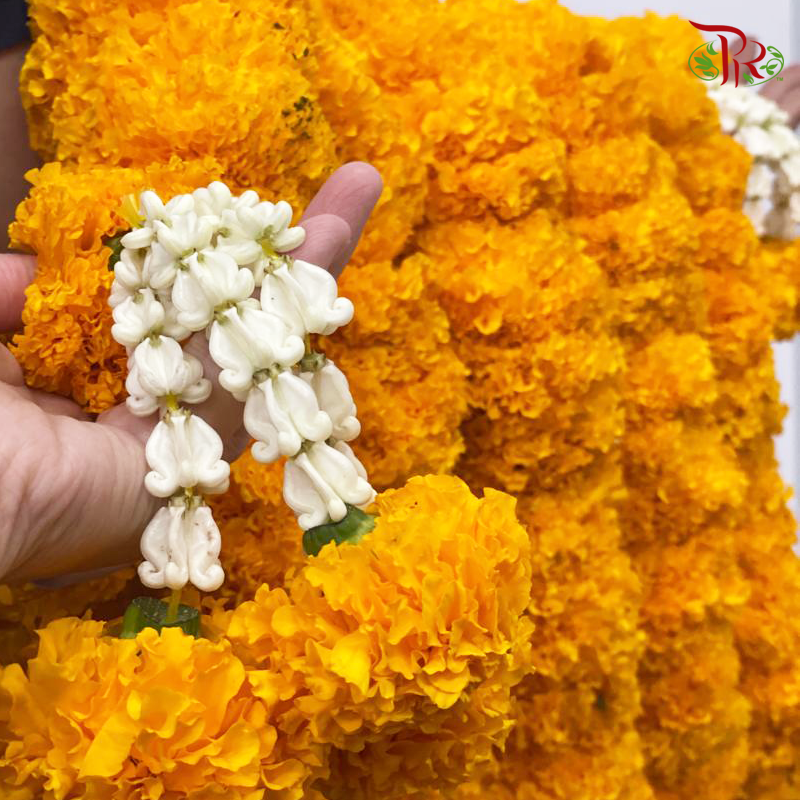 Marigold Garland (6 meter per unit)-Malaysia-prflorist.com.my