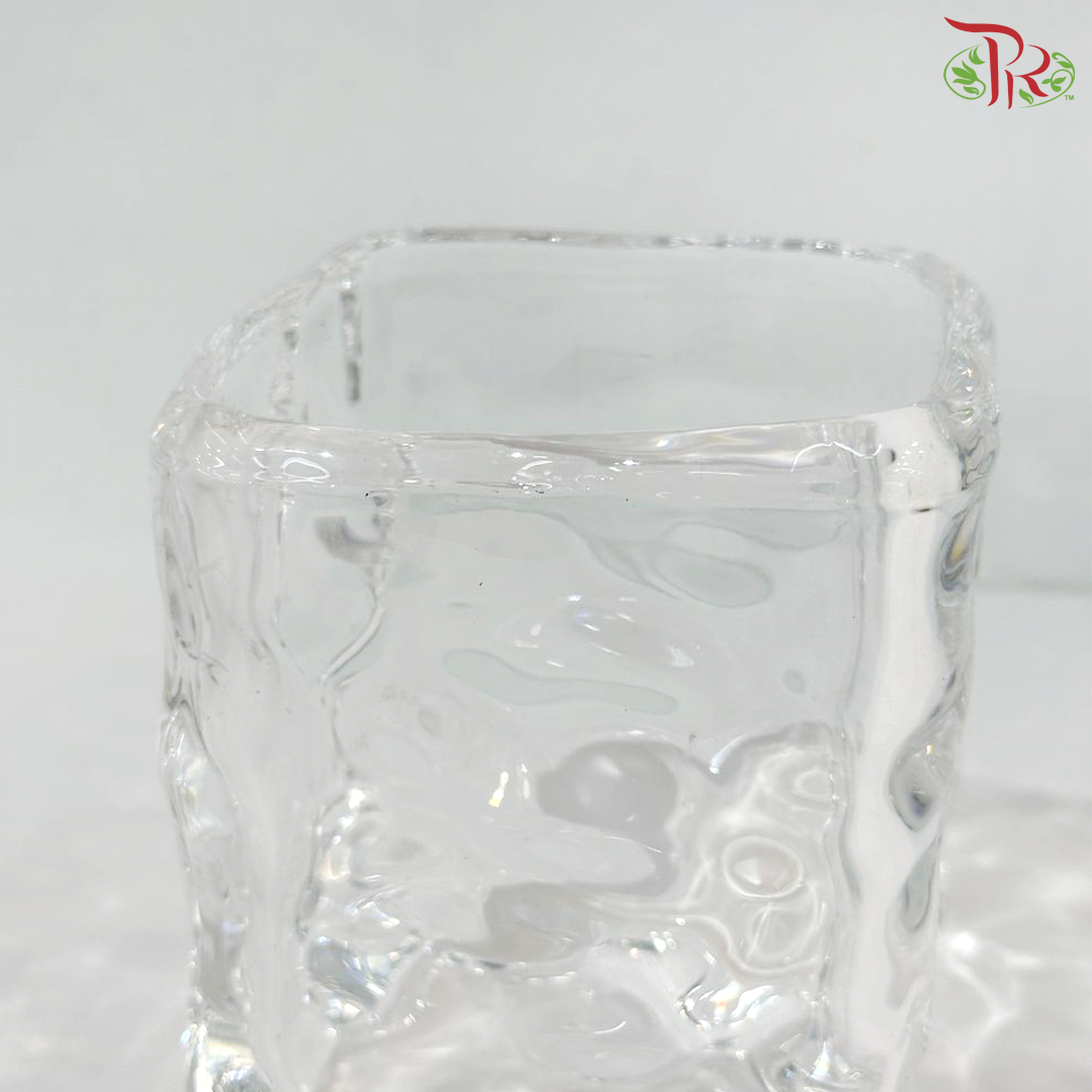 YS-XM10X10X12/18 - Square Pebble Vase (YSXM101212)