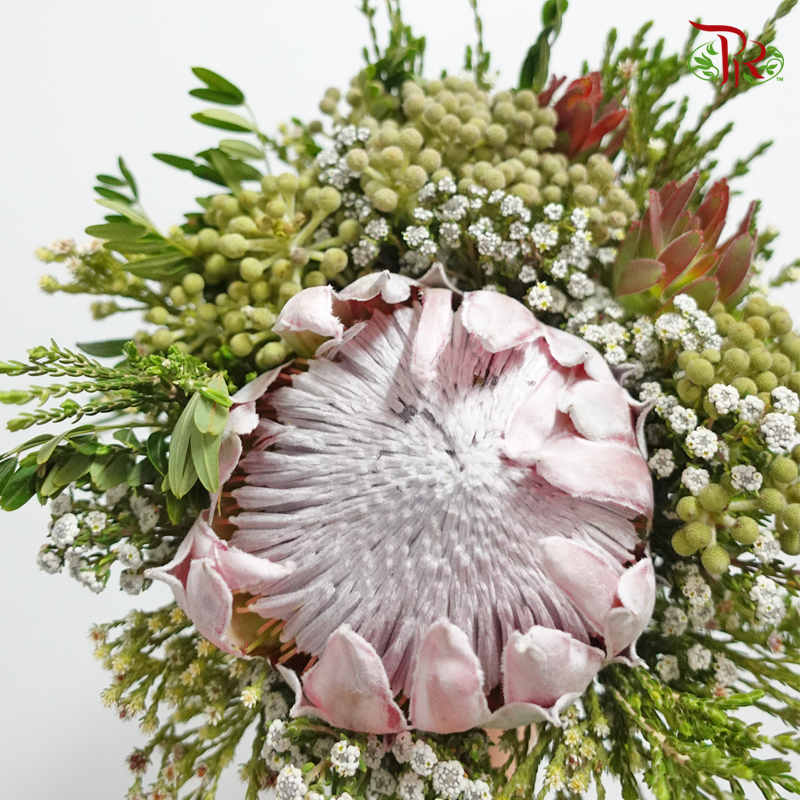 Safari Pink Protea Bouquet - Pudu Ria Florist
