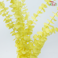 Preserved Eucalyptus Baby Blue Bleached - Yellow (Per Bunch)-Yellow-China-prflorist.com.my