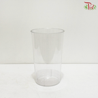 Acrylic Cylinder Plastic Vase (With Size Options)