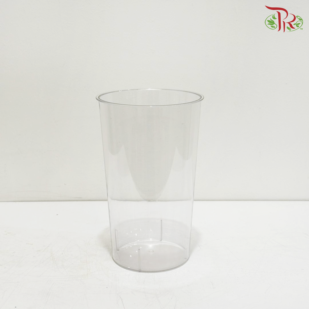 Acrylic Cylinder Plastic Vase (With Size Options)