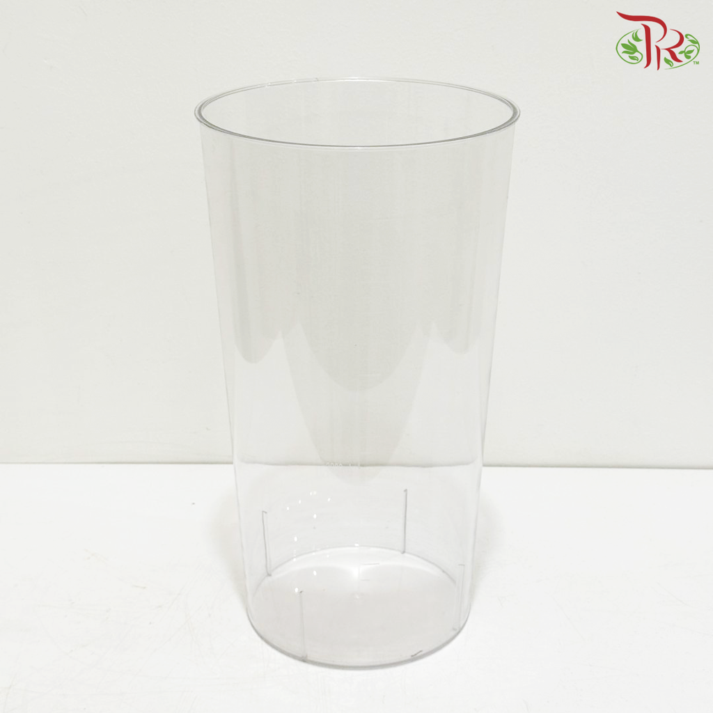 Acrylic Cylinder Plastic Vase (With Size Options)
