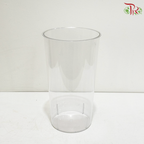 Acrylic Cylinder Plastic Vase (With Size Options)