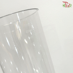 Acrylic Cylinder Plastic Vase (With Size Options)