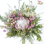 Safari Protea King Bouquet - (Per Bunch) **Random Cone/Fillers-Africa-prflorist.com.my