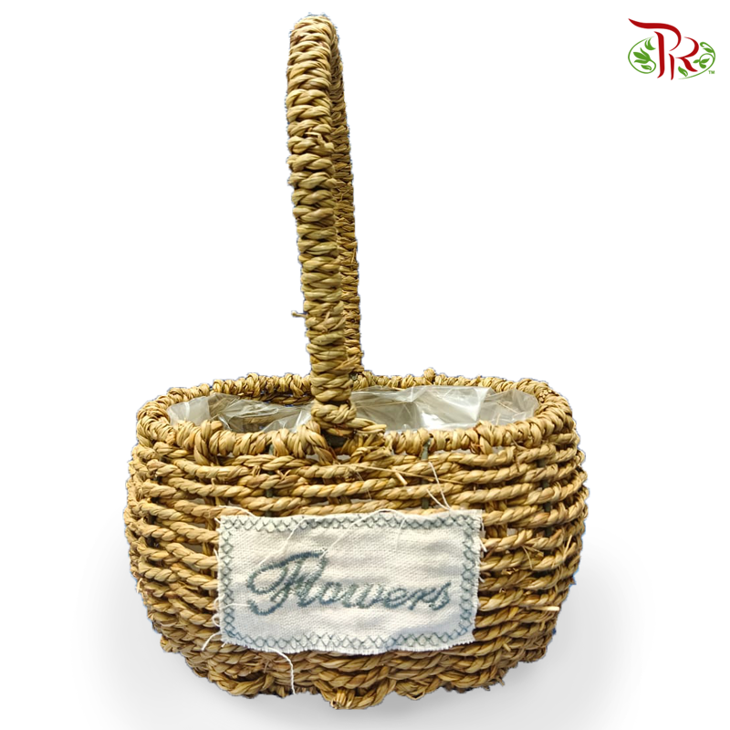 Rope Basket Oval Shape Small
