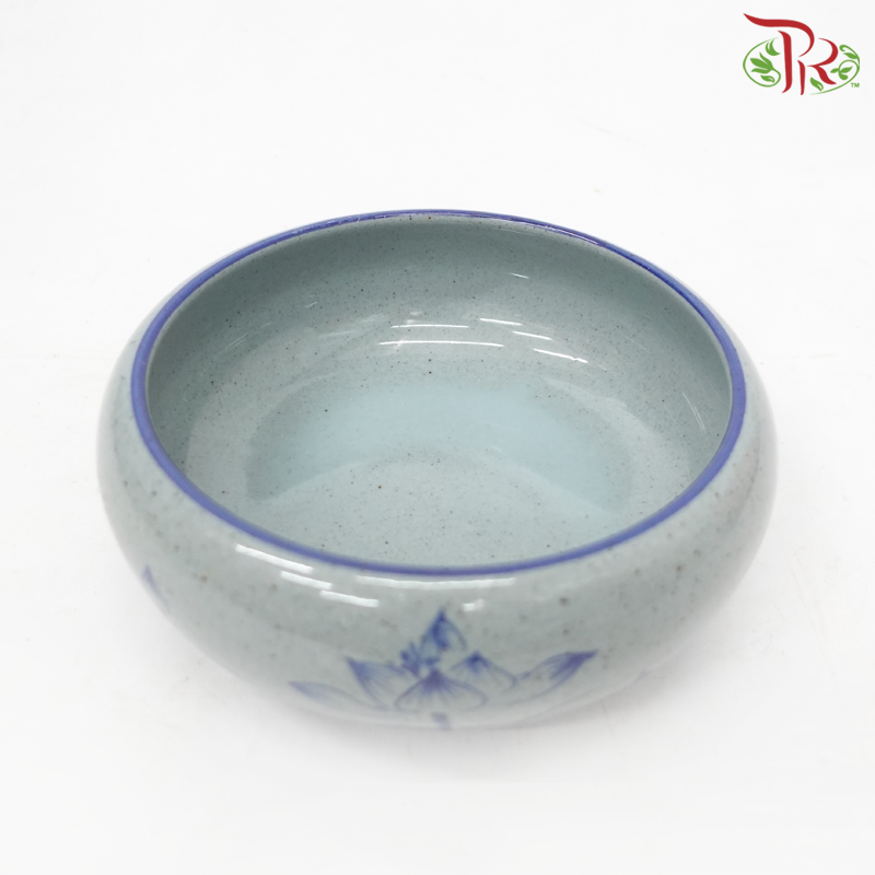 XS - Blue Lily Pot (XS-18028)-Pudu Ria Florist-prflorist.com.my